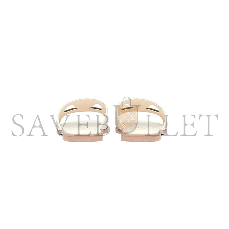 VALENTINO VLOGO CUT-OUT CALFSKIN SLIDE SANDAL WS0IB0RLL_B24